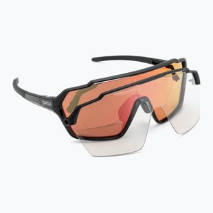 Сонцезахисні окуляри Smith Shift MAG чорні/хромапоп червоні дзеркальні