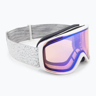 Окуляри гірськолижні Smith Rally white chunky knit/blue Сенсор mirror