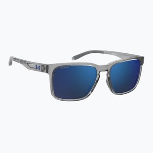 Окуляри сонцезахисні чоловічі Under Armour Assist 2 grey blue/grey blue multilayer polarized