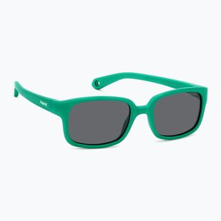 Окуляри сонцезахисні дитячі Polaroid PLD K008/S matte green/grey polarized