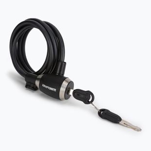 Замок велосипедний Kryptonite KryptoFlex 815 чорний Key Cable