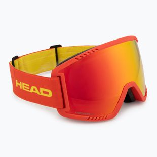 Окуляри гірськолижні HEAD Contex red/red/fmr yellow red