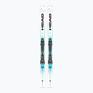 Лижі гірські HEAD WC Rebels e-SL RP EVO 14 + Кріплення Freeflex 14 GW white/blue