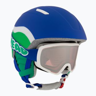 Шолом гірськолижний дитячий HEAD Mojo Set + Gogle Jr blue/green/silver red
