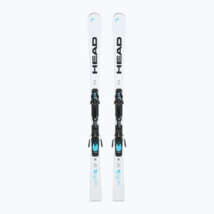 Лижі HEAD WC Rebels e-SL RP EVO 14 + кріплення Freeflex 14 GW white/blue