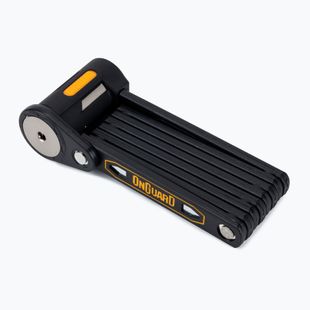Замок велосипедний OnGuard  Heavy Duty Link Plate Lock K9 складаний 8114 5 х ключі з кодом жовтий ONh-8114