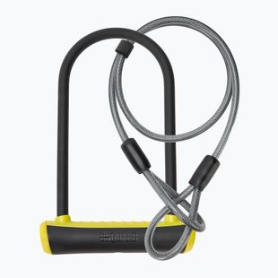 Замок велосипедний OnGuard Neon 8154YL U-Lock black/yellow
