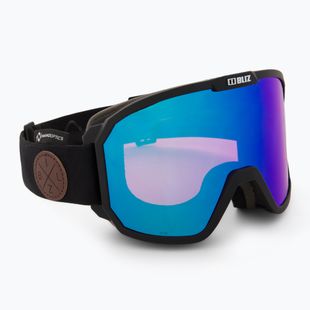 Окуляри гірськолижні Bliz Rave Nano Optics Nordic Light matt black/violet blue multi