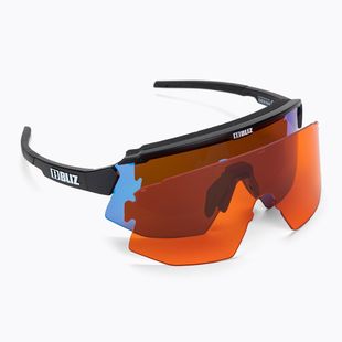 Окуляри велосипедні Bliz Breeze matt black/brown blue multi/orange