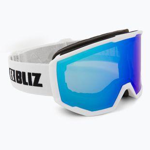 Окуляри гірськолижні Bliz Spark white/smoke&blue