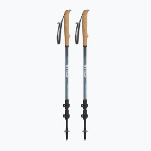 Палиці трекінгові Silva Trekking Poles Carbon Telescopic black