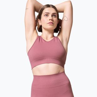 Топ тренувальний жіночий Casall Essential Block Seamless Sport mineral pink
