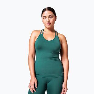 Майка тренувальна жіноча Casall V-Neck Racerback garden green