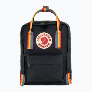 Рюкзак міський Fjällräven Kanken Rainbow Mini 7 л black/rainbow pattern