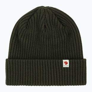 Шапка зимова Fjällräven Rib Hat deep forest