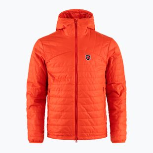 Пуховик чоловічий Fjällräven Expedition X-Lätt Hoodie flame orange