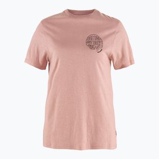 Футболка жіноча Fjällräven Hemp Blend Out Here chalk rose