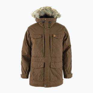 Куртка зимова чоловіча Fjällräven Nuuk Parka dark oak