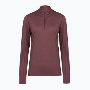 Кофта трекінгова жіноча Fjällräven Abisko Day Hike Half Zip port