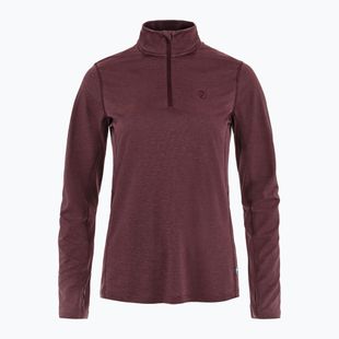 Кофта трекінгова жіноча Fjällräven Abisko Day Hike Half Zip port