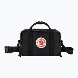 Сумка бананка Fjällräven Kanken 4 л black
