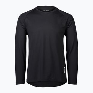 Лонгслів велосипедний чоловічий POC DH Jersey carbon black