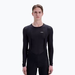 Лонгслів велосипедний чоловічий POC Layer Mid Jersey uranium black