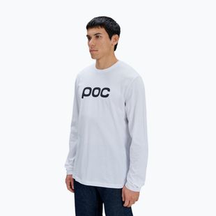 Лонгслів POC Tee hydrogen white/lazurite blue