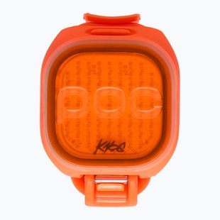 Ліхтарик велосипедний на шолом POC Knog Mini Helmet Light fluorescent orange