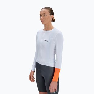 Лонгслів велосипедний жіночий POC Cadence Jersey hydrogen white