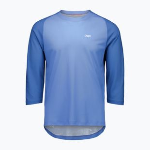Чоловіча велофутболка POC Motion Air Jersey 3/4 bazzite синього кольору
