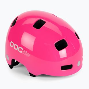 Шолом велосипедний дитячий POC POCito Crane MIPS fluorescent pink