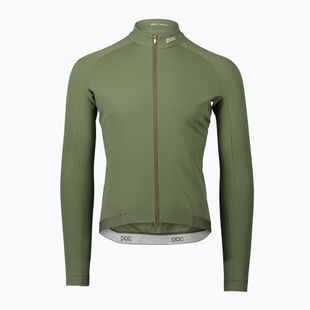 Велосипедний лонгслів чоловічий POC Ambient Thermal Jersey epidote green