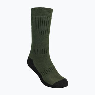 Шкарпетки трекінгові чоловічі Pinewood Drytex Sock Middle green/d.brown