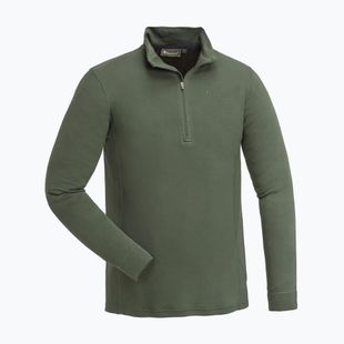 Кофта термічна чоловіча Pinewood Abisko Merino Base Layer Half Zip d.mossgreen