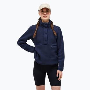 Жіноча футболка Peak Performance Fleece W Fleece Snap T-Neck 2N3 горловина