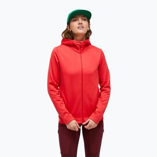 Кофта жіноча Peak Performance Rider Tech Zip Hood brilliant red