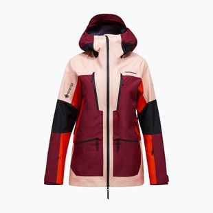 Куртка лижна жіноча Peak Performance Vertical Gore-Tex Pro Jacket peach fuzz/vertical zenith