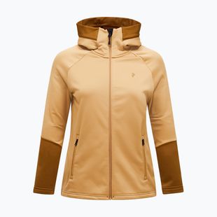 Кофта жіноча Peak Performance Rider Essentials Zip Hood Sierra Sand/Earthy Summit