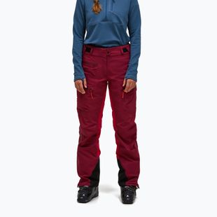 Штани лижні жіночі Peak Performance Vislight GTX C-Knit 3L vertical zenith/tech burgundy