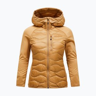 Пуховик жіночий Peak Performance Helium Hybrid Down Jacket Sierra Sand