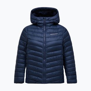 Пуховик жіночий Peak Performance Frost Down Hood Jacket blue shadow