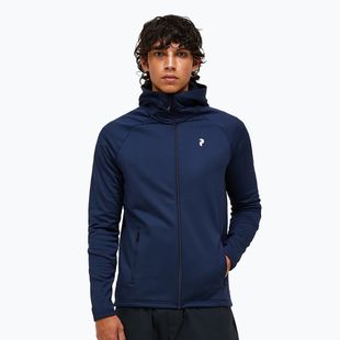 Кофта чоловіча Peak Performance Rider Essentials Zip Hood blue shadow/blue shadow