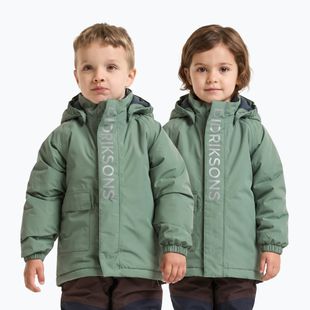 Куртка дитяча Didriksons Talvi 2 dark moss