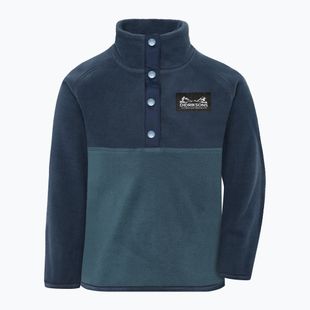 Кофта флісова дитяча Didriksons Monte 6 Half Button mountain blue