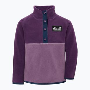 Кофта флісова дитяча Didriksons Monte 6 Half Button northern purple