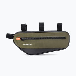Сумка велосипедна на раму Rockbros 30120079 1,7 л green/black