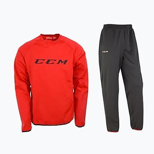 Спортивний костюм дитячий CCM Locker Suit JR red
