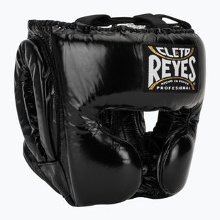 Боксерський шолом Cleto Reyes Cheek Protectors Шкіряний чорний