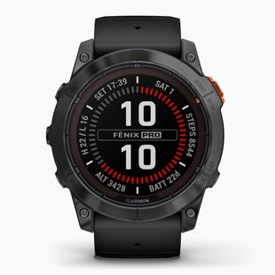 Годинник Garmin Fenix 7X Pro Solar slate gray/black